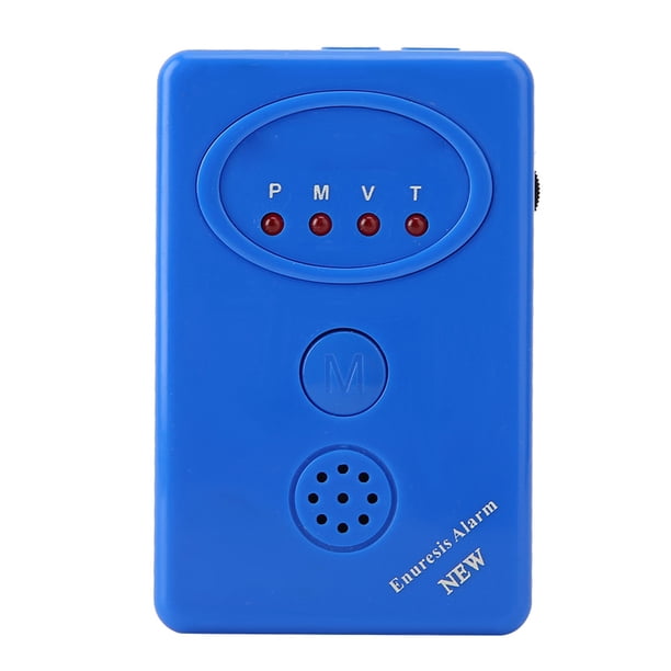 M Buder Sensor de Alarma de Enuresis 3 en 1 Multimodos Tratamiento Efectivo Sistema de Alarma Humedad en la Cama para Niños y Adultos con Música Vibración Luz LED (13 cm / 5.11 inches)