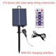 thumbnail image 4 of 3X Kits de Caja de Control de Panel Solar de 1200 MAh Panel de Batería de Litio para Lámpara de Tira de Cadena LED de 3,7 V 24 V Carga CC, 4 of 5