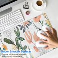 thumbnail image 4 of Long Mouse Pads for Desk,Pioneer Flower Floral Print Pattern Desk Mats on Top Of Desks, Desk Mouse Pad Extra Large with 3mm Non-Slip Base and Stitched Edge for Gaming,Office,Work,Home 31.5"x11.8", 4 of 6