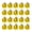 Golden, variant on 20pcs Extra Loud Fishing Rod Bells High Sensitivity Alerts Systems for Anglers in Various Condition Ensures Fish Detection