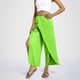 thumbnail image 1 of MKLEKYY Leggings de verano para mujer, de color liso, a la moda, sexys, de pierna ancha, para yoga, 1 of 4