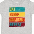 thumbnail image 4 of Inktastic Eat Sleep Jiu Jitsu Repeat Boys or Girls Toddler T-Shirt, 4 of 5