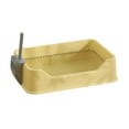 thumbnail image 5 of FITYLE Dog Litter Pan Cage Litter Pan Pee Pan Tray Bunny Bedpan with Spoon Dogs Potty Tray for Ferrets Bunny Puppy Rabbit Chinchillas Yellow, 5 of 10