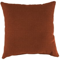 Jordan Manufacturing 16" x 16" McHusk Brick Red Solid Square Outdoor Throw Pillow
