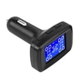 thumbnail image 3 of Monitor Lcd Del Encendedor De Cigarrillos Del Sistema De Control De La Presión De Los Neumáticos Del Coche Con 4 Sensores Externos Eigraketly VI003116-00, 3 of 7
