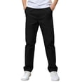 thumbnail image 4 of Nugftut Pants for Boys Dressy Pants Straight Fit Pants Versatile Dress Casual Pants School Formal Daily Occasions Sizes 5-6, 4 of 9