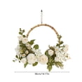 thumbnail image 3 of AuroraX Easter Wreath Bunny Wreath for All Seasons,Lent Outdoor Small Decoration, 3 of 6