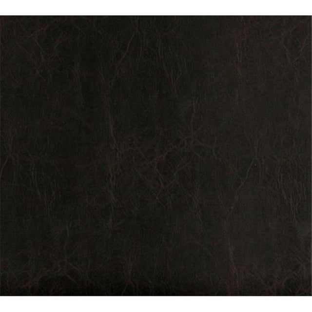 Designer Fabrics G487 54 Po. Large Brun Foncé, Cuir Délavé, Cuir Recyclé