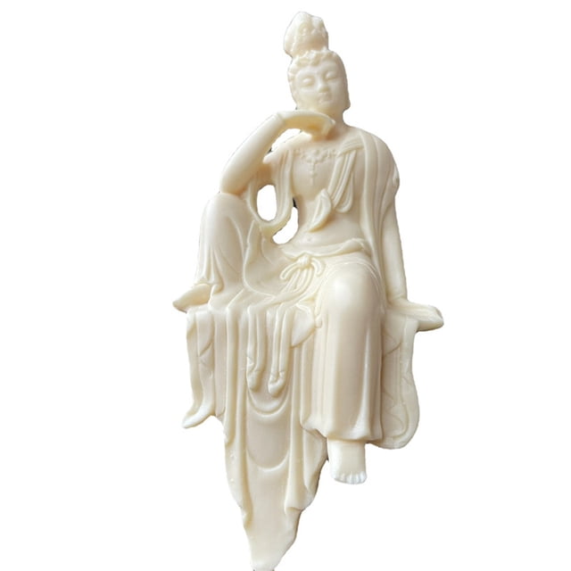 Estatua de Anubis, dios egipcio negro y dorado, 13 cm, con base de pino