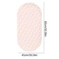 thumbnail image 3 of Juego de ropa de cuna infantil de seda estampada, sábanas para cuna infantil, funda para colchón de cuna infantil para recién nacido, seda suave, lavable a máquina, ideal para cunas, 3 of 8