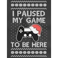 thumbnail image 3 of Tstars Boys I Paused My Game to Be Here Holiday Xmas Funny Christmas Gift Youth T Shirt, 3 of 4