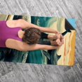 thumbnail image 5 of Whale Yoga Blanket with Storage Bag, 72.8"x26.8" - Yoga, Pilates, and Fitness - Includes Yoga Towel and Mat Towel, 5 of 6