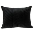 thumbnail image 1 of Parkland Collection PILL21236P Somin Coussin Rectangulaire Noir Transitionnel, 1 of 1