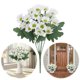 thumbnail image 4 of 5 BUNDLES Madres Artificiales Flores Margarita Falsa para La Boda en El () White, 4 of 9