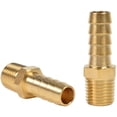 thumbnail image 3 of EcoNesxp Inch Barb Adapter NPT 1/4 Pack Brass Hose Fittings, 3 of 5