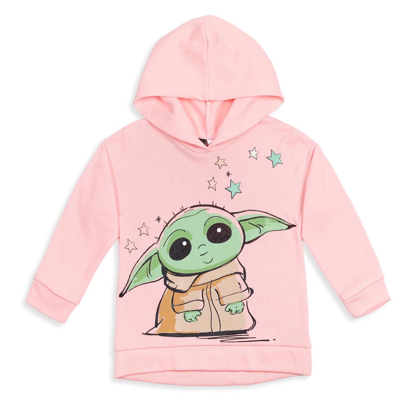 Star Wars The Child Infant Baby Girls Pullover Fleece Hoodie and Leggings Outfit Set Infant to Big Kid