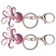 thumbnail image 2 of Llavero, Llavero, Socio En Forma De Pulpo Para Vacaciones De Familiares Y Amigos ANGGREK rosa roja + rosa roja, 2 of 8
