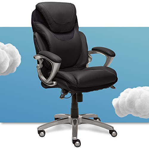 Serta AIR Health and Wellness Executive Office Chair, High Back Big and