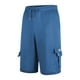 thumbnail image 5 of Puntoco Pantalones Cortos Casuales Para Hombre, Color Sólido, Con Cordón, Cintura Elástica, Pantalones Deportivos Con Bolsillos, Azul M, Regalo Para Mujer, 5 of 6