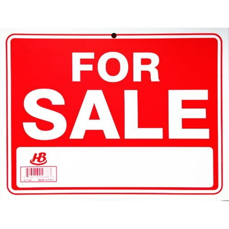 January Clearance Sales 2 Sign FOR SALE Flexible Thick Plastic Business Home Office Garage Size: 9