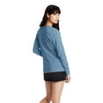 thumbnail image 4 of Hanes Women's Long Sleeve Cotton T-Shirt, Sizes XS-5X, 4 of 6