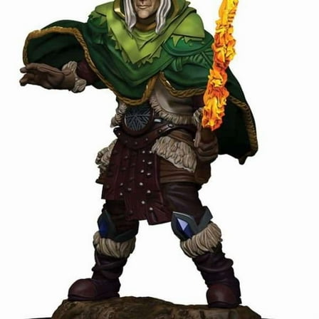 Dungeons & Dragons Premium Miniatures Elf Fighter Pre-Painted Figure