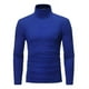 thumbnail image 1 of A Camisa De Fondo Simple Cuello Tortuga Manga Larga Hombres, 1 of 4