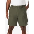 thumbnail image 4 of KingSize Men's Big & Tall 8" Moisture  Cargo Shorts, 4 of 5