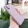thumbnail image 1 of Funda De Teléfono Corazón Amarillo Para Samsung Galaxy A71 A51 4G A21S Moda A31 A41 Silicona Líquida Con Patrón Lateral, 1 of 4