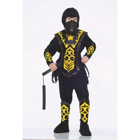 Deluxe Ninja Master Warrior Samurai Child Boys Halloween Costume