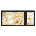 thumbnail image 4 of Psesaysky Yellow Butterfly Marble Decoration Wear-Resistant Trifold Card Wallet, Stretch Polyester Tri-Fold Wallets Purse Slim Children Wallets for Sports Holiday, 4 of 6