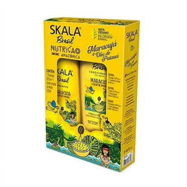 Skala Brasil Passion Fruit and Patuá Oil Shampoo and Conditioner Kit 325ml (10.98fl oz)