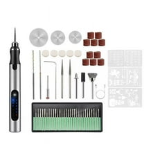 USB Rechargable Engraving Pen with 58Bits,DIY Engraving Tool Kit for Carving Wood Jk3543