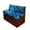 Camouflage Pattern Design, variant on XYZCANDO RV Dining Chair Seat Covers, Compatible with Camper Couch, Camper Cushion Covers for Bench Travel Trailer Couch Wear-Resistant, Floral Butterfly