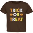 thumbnail image 1 of Halloween Trick Or Treat Brown Toddler T-Shirt, 1 of 1