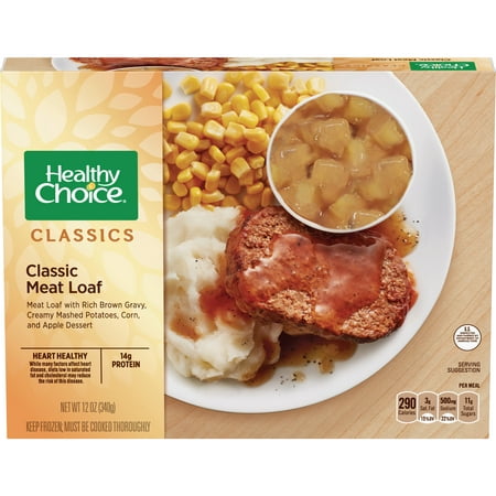 Healthy Choice Classic Meat Loaf Complete Meal, 12 oz, Pack of (Best Cheap Healthy Meals)