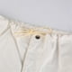 thumbnail image 5 of Pantalones de pierna ancha para mujer Cargo con bolsillo cintura elástica tejer pantalones casuales Y2K estilo de moda blanco verde holgado, 5 of 5