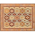 thumbnail image 1 of Ahgly Company Machine Washable Indoor Rectangle Traditional Grapefruit Red Area Rugs, 5' x 7', 1 of 7