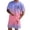 Purple, variant on KKBOTIVE Mens Outfit 2 Piece Set Solid Color Round Neck Short Sleeved Sports Suit 2 Piece Outfits for Adults Summer Suits, Purple Size: L