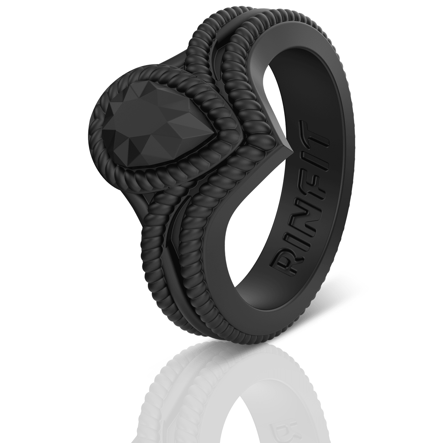 Rinfit Silicone Wedding Rings for Women by Rinfit