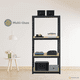 thumbnail image 2 of Estante Anaquel Organizador 4 Niveles Stock & Lock Color Negro  Mueble Organizador Estante Multiusos, 2 of 8