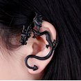 thumbnail image 2 of Pendientes de dragón con personalidad exagerada retro populares de Europa y América, pendientes, pendientes, pendientes, 2 of 6