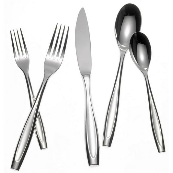Yamazaki Thesis 5-piece Place Setting Flatware Set 18/8 Stainless Steel