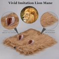 thumbnail image 3 of Cute Lion Mane for Dogs Puppy Outfits Lion Wig Neckchief Collar Festivals Pet Dog Lion Pet Dog Costume Collar, 3 of 4