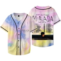 Ivan Cornejo Mirada Tour 2025 Merch Baseball Jacket Tee Summer Unisex Fashion Short Sleeve V-Neck T-Shirts
