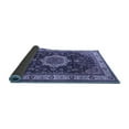 thumbnail image 2 of Ahgly Company Indoor Rectangle Medallion Blue Traditional Area Rugs, 2' x 3', 2 of 4