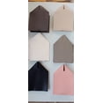 thumbnail image 2 of Nvzi Funda para caja de pañuelos, organizador dispensador de papel facial de cuero sintético PU decorativo moderno para baño, tocador, mesita de noche, escritorio, coche, negro (L), 2 of 3