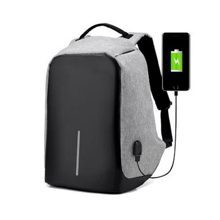 Laptop Backpack business anti-theft waterproof travel computer backpack with USB charging port college school computer bag for women & men fits 15.6 Inch Laptop and