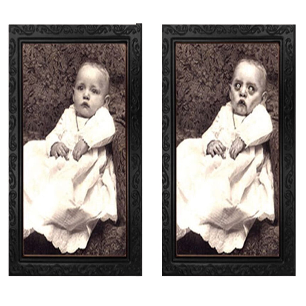 HALLOWEEN HANDSOME SON SKELETON LENTICULAR PORTRAIT PICTURE NEW 16"X12" 3D 