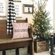 thumbnail image 4 of Juego de 4 fundas de almohada navideñas de 18 x 18 pulgadas para decoraciones navideñas, fundas de almohada con diseño de cuadros escoceses de búfalo, árbol de Navidad, alegría y nieve, cojines, 4 of 8